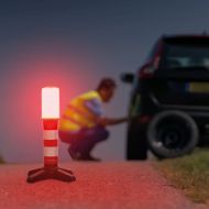 Magnetická výstražná lampa na batérie