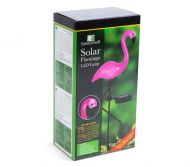 LED solárne flamingo