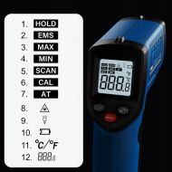 Laserový teplomer - pyrometer GM531