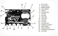 Multifunkčný nástroj Wallet Ninja 18v1