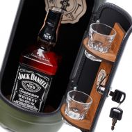 Firebar - unikátny minibar v hasiacom prístroji army green matt limited edition