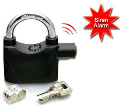 Visiaci zámok s alarmom - Alarm Lock 110db